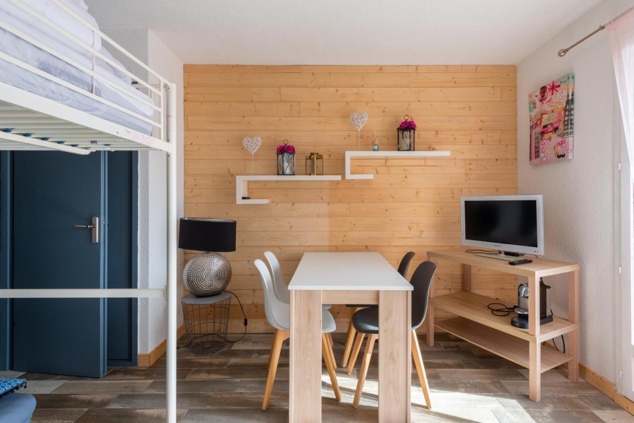 Le Bobsleigh - Joli Studio Au Coeur Des Angles Apartment Luaran gambar