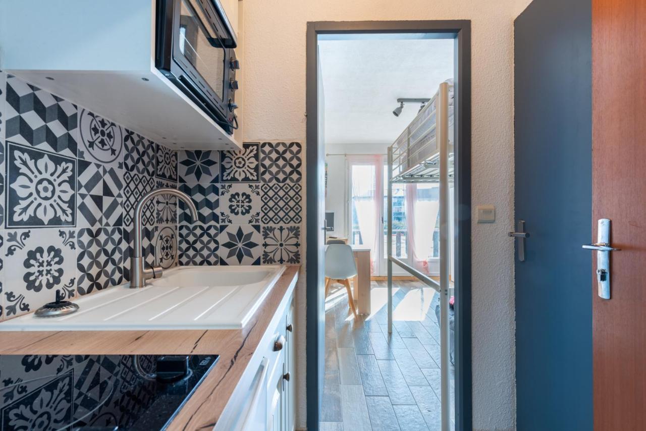 Le Bobsleigh - Joli Studio Au Coeur Des Angles Apartment Luaran gambar