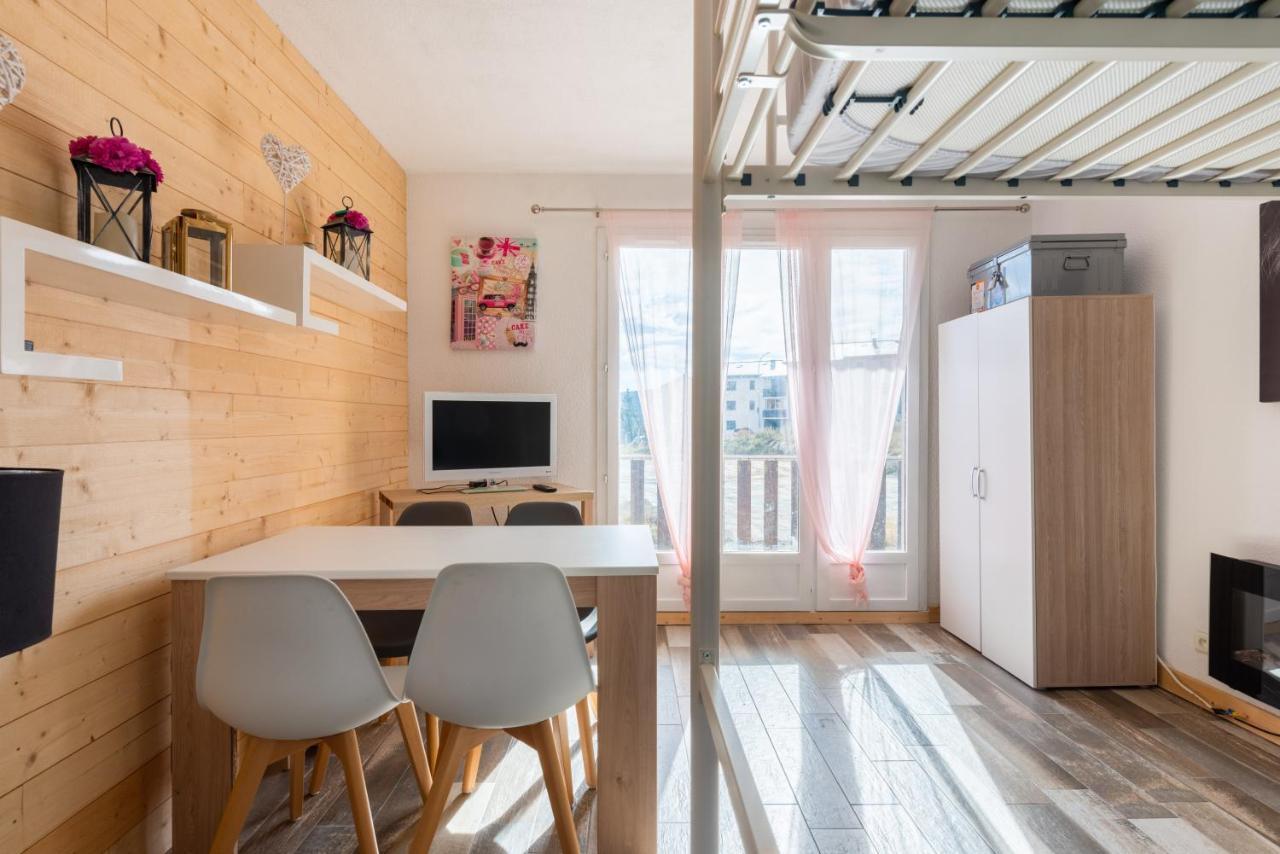 Le Bobsleigh - Joli Studio Au Coeur Des Angles Apartment Luaran gambar