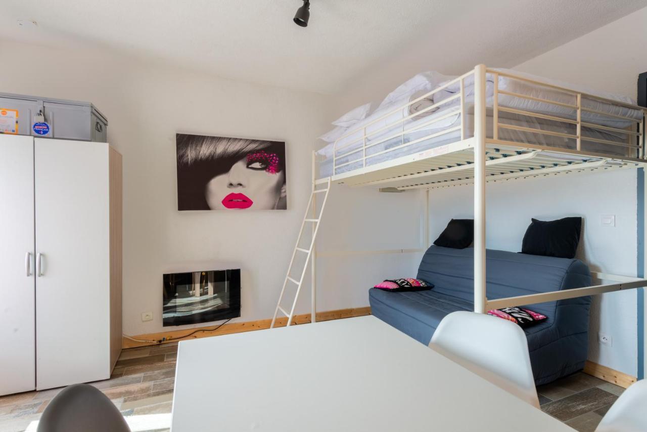 Le Bobsleigh - Joli Studio Au Coeur Des Angles Apartment Luaran gambar